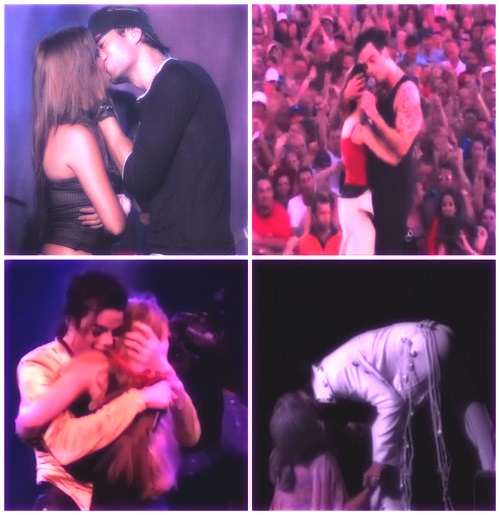 kisses fan stage